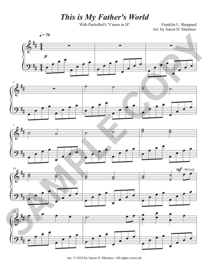 This is My Father's World Sheet Music